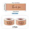 2 Rolls Rectangle Thank You Theme Paper Stickers DIY-TA0013-47B-3