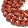 Natural Red Jasper Beads Strands G-C267-B22-4