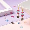 300Pcs Transparent Spray Painted Glass Charms GLAA-LS0001-02-6