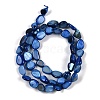 Natural Freshwater Shell Dyed Beads Strands SHEL-K009-14-2