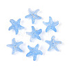 Frosted Glass Beads FGLA-T005-01A-1