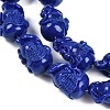 Synthetic Coral Carved Beads Strands CORA-M001-08-3