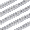 3 Yards Polyester Flower Lace Trim OCOR-OC0001-67B-1