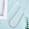 Metal Full Crystal Rhinestone Horse Eye Bridal Waist Belts for Wedding Dress AJEW-WH20080-65C-S-7
