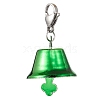 Iron Bell Pendant Decoration HJEW-JM02490-3