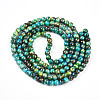 Baking Paint Glass Beads Strands X-DGLA-N003-6mm-B08-2