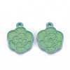 Spray Painted Alloy Enamel Pendants ENAM-N055-032-B01-NR-3