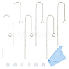 925 Sterling Silver Stud Earring Findings STER-DC0001-93-1