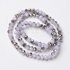 Electroplate Glass Beads Strands LS-EGLA-A034-J8mm-S05-2