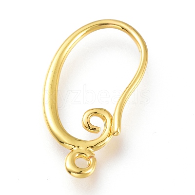 Brass Earring Hooks KK-XCP0001-23-1