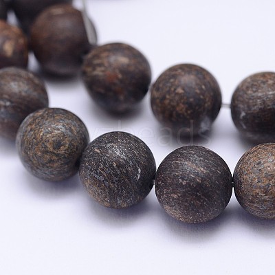 Natural Bronzite Beads Strands X-G-D745-4mm-1