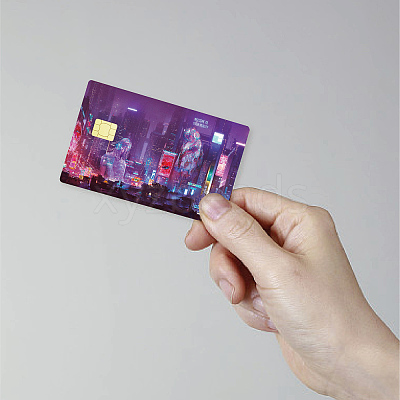 PVC Plastic Waterproof Card Stickers DIY-WH0432-070-1