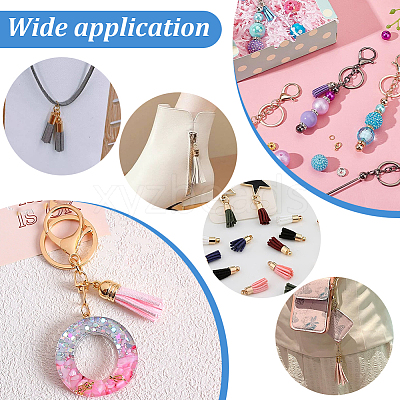 Faux Suede Tassel Pendant Decorations FIND-PH0002-57A-1