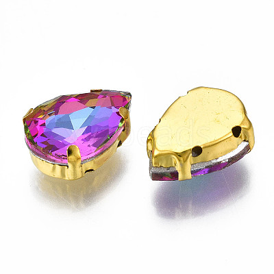 Sew on Rhinestone GLAA-N048-001B-12-1