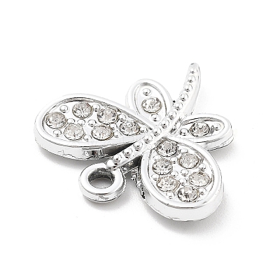 Alloy Rhinestone Pendants FIND-U026-25C-P-1