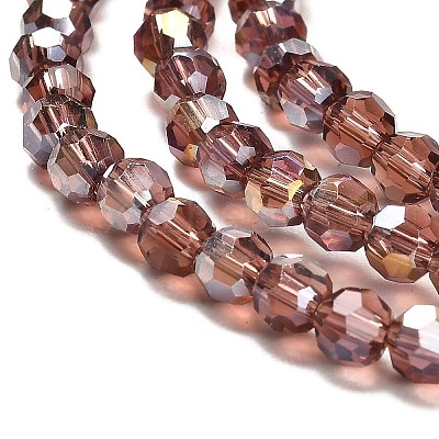 Transparent Glass Beads EGLA-A035-T4mm-B13-1
