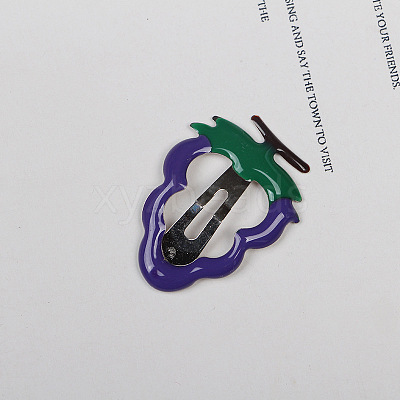 Iron & Enamel Snap Hair Clips PHAR-WH20002-04B-02-1