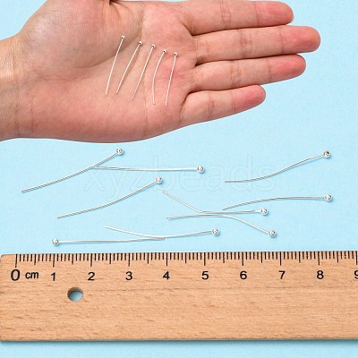 Brass Ball Head Pins X-KK-R020-07S-1