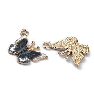 Alloy Enamel Printed Pendants LS-ENAM-CJC0006-66A-1