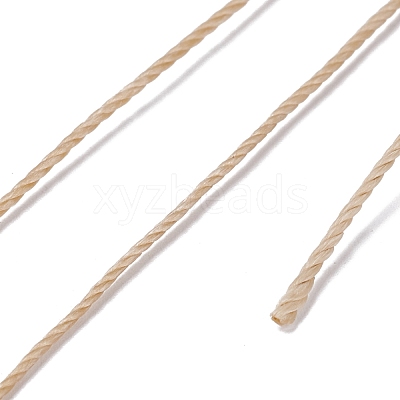Round Waxed Polyester Thread String YC-D004-02E-138-1