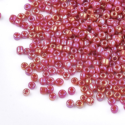 Opaque 6/0 Glass Seed Beads SEED-S023-01A-05-1