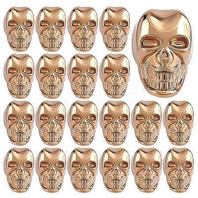 20Pcs Alloy Shank Buttons BUTT-PH0001-82A-KCG-1