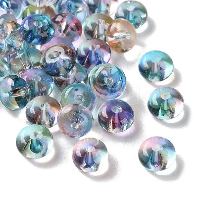 Baking Paint Transparent Glass Beads LS-X-DGLA-S116-01J-1