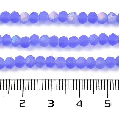 Transparent Glass Beads Strands EGLA-A034-T4mm-MB14-1