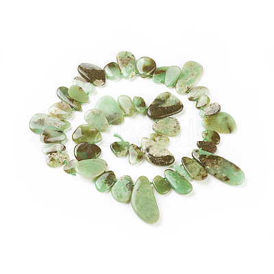 Natural Chrysoprase Beads Strands G-F645-16-1