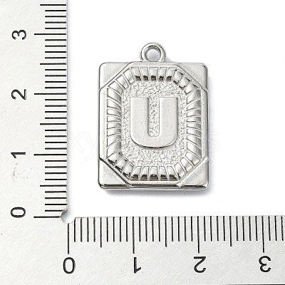 Anti-Tarnish 304 Stainless Steel Pendants STAS-U033-01P-U-1