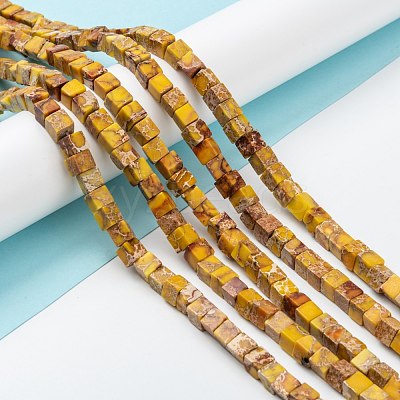 Natural Imperial Jasper Beads Strands G-I248-02L-A-1