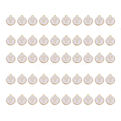 Golden Plated Alloy Charms ENAM-SZ0001-25A-Y-1