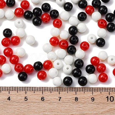 Opaque Acrylic Beads SACR-Q004-01D-1