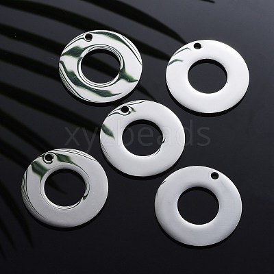 Tarnish Resistant 304 Stainless Steel Pendants STAS-I140-08S-1