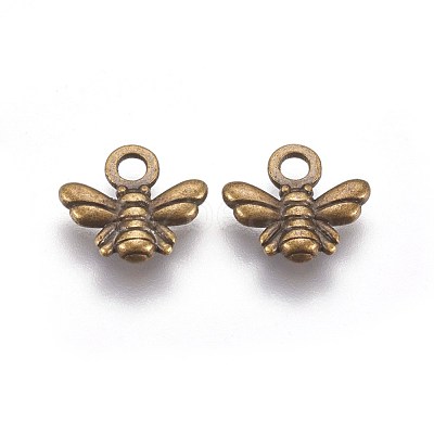 Tibetan Style Alloy Charms A-TIBEP-A123292-AB-FF-1