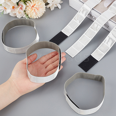 6Pcs PVC Reflective Bands Wristbands for Cycling Running AJEW-GF0013-33A-1