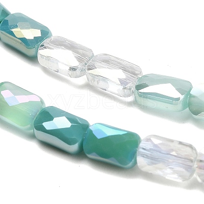 Electroplate Glass Beads Strands EGLA-P068-01A-05-1