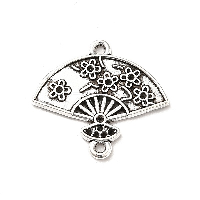 Tibetan Style Alloy Connector Charms PALLOY-M198-29AS-1