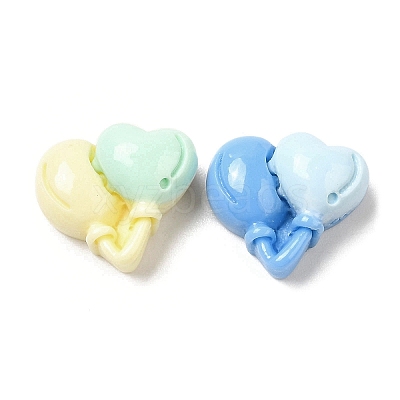 Cartoon Opaque Resin Cabochons RESI-C039-04A-1