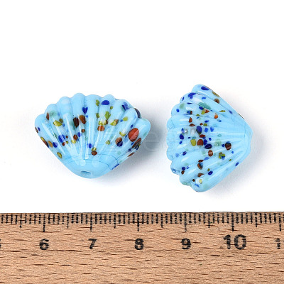 Handmade Lampwork Beads Strands LAMP-T026-03C-1
