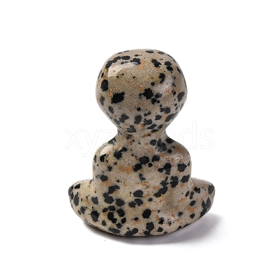 Natural Dalmatian Jasper Display Decorations DJEW-P019-E02-1