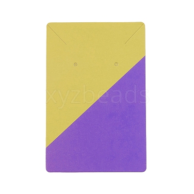 Rectangle Paper Earring Display Cards CDIS-D007-01E-1