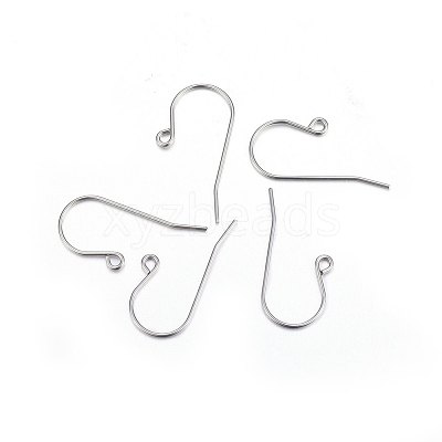 316L Stainless Steel Earring Hooks X-STAS-P210-20P-1