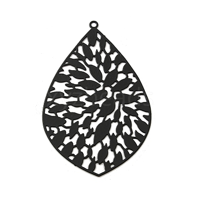 Spray Printed 430 Stainless Steel Pendants X-STAS-P359-01I-1