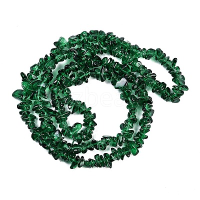 Transparent Glass Beads Strands GLAA-Z009-01F-1