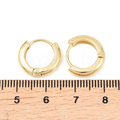 Brass Hoop Earrings EJEW-A156-14B-G-1