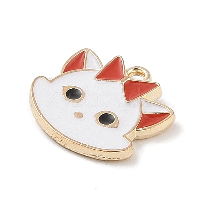 Alloy Enamel Pendants ENAM-Z010-26KCG-1