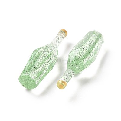 Dummy Bottle Transparent Resin Cabochon LS-RESI-E025-03B-1