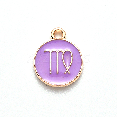 Alloy Enamel Pendants LS-ENAM-S124-01A-01B-1