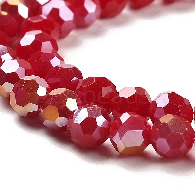 Opaque Glass Beads Stands EGLA-A035-P6mm-B16-1